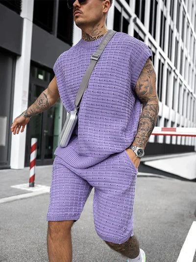 Arch - Casualowy zestaw dzianinowy na lato 2025