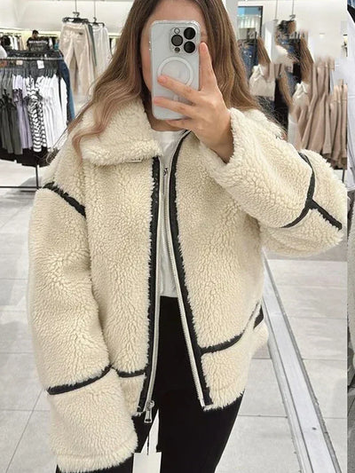 Aleksandra Modny Płaszcz na Wiosnę – Ciepły i Stylowy