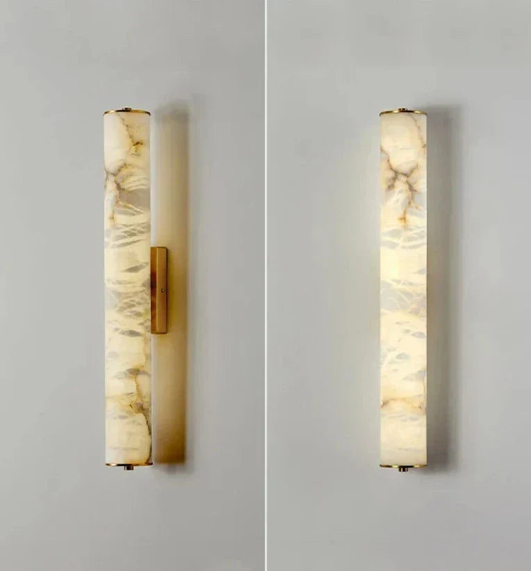 AuraLuxe – Minimalistyczna Lampa Ambientowa z Marmuru