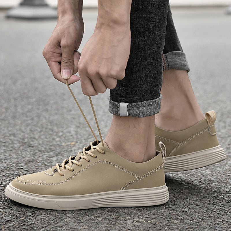 Antoni - Skórzane Sneakersy Męskie