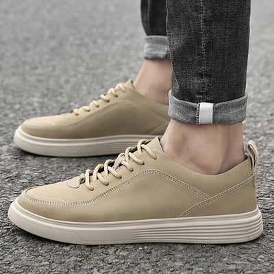 Antoni - Skórzane Sneakersy Męskie