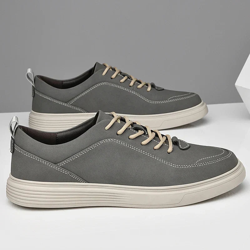 Antoni - Skórzane Sneakersy Męskie