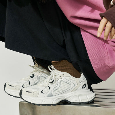 Damskie Sneakersy w Stylu Chunky