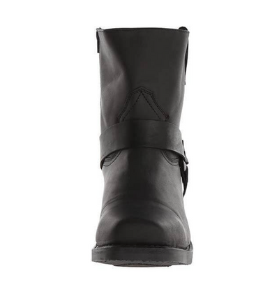 Logan Męskie Botki – Skórzane Vintage Buty za Kostkę ze Stabilną Podeszwą i Wyrazistym Designem