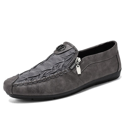 Łukasz - Wygodne Męskie Mokasyny Slip-On