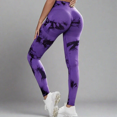 Sportowe legginsy z nadrukiem