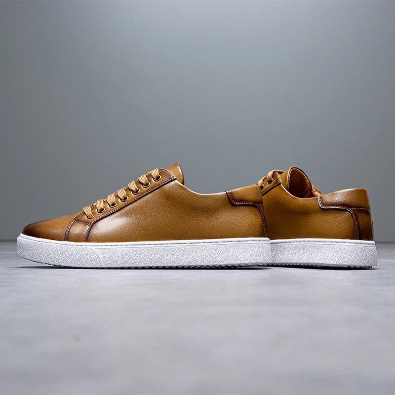 Bartosz™ - Skórzane Sneakery Męskie