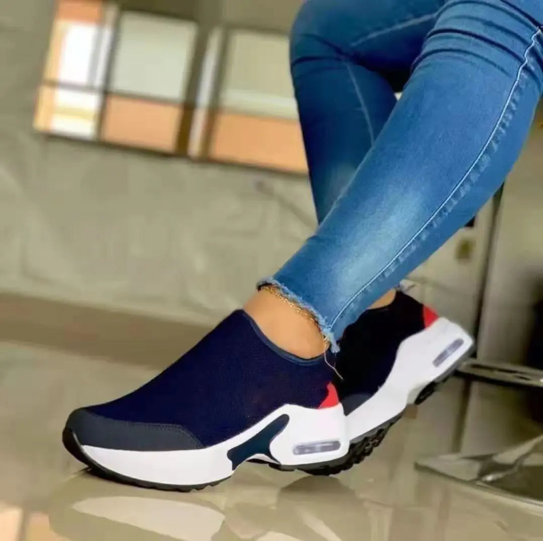 Damskie Sportowe Buty Wsuwane na Platformie