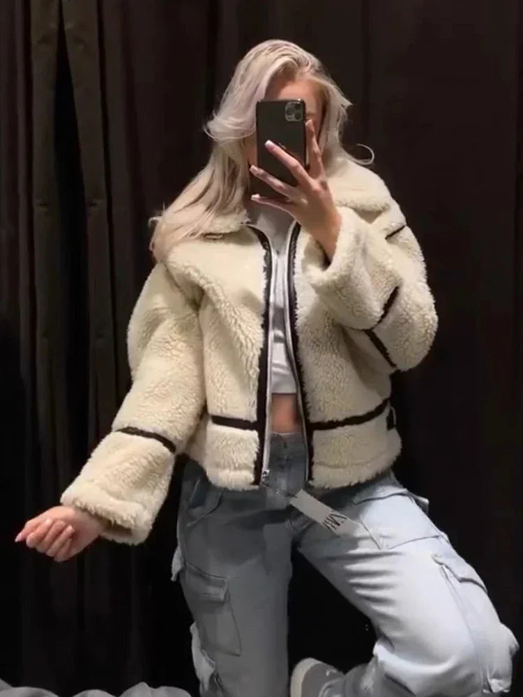 Aleksandra Modny Płaszcz na Wiosnę – Ciepły i Stylowy
