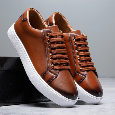 Bartosz™ - Skórzane Sneakery Męskie