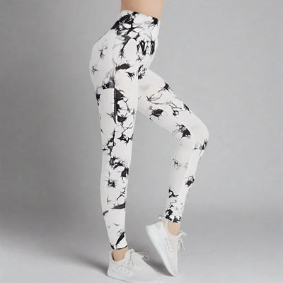 Sportowe legginsy z nadrukiem