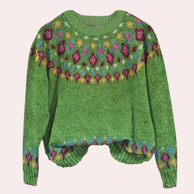 Amelia - Ciepły Damski Sweter z Wełny