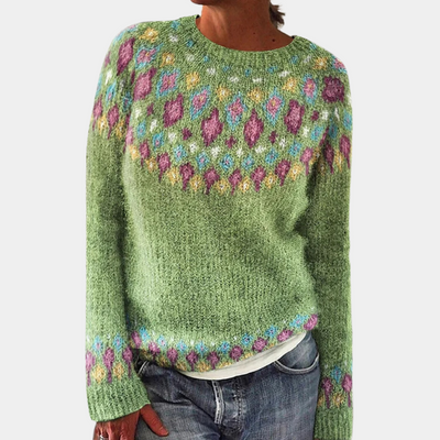 Amelia - Ciepły Damski Sweter z Wełny
