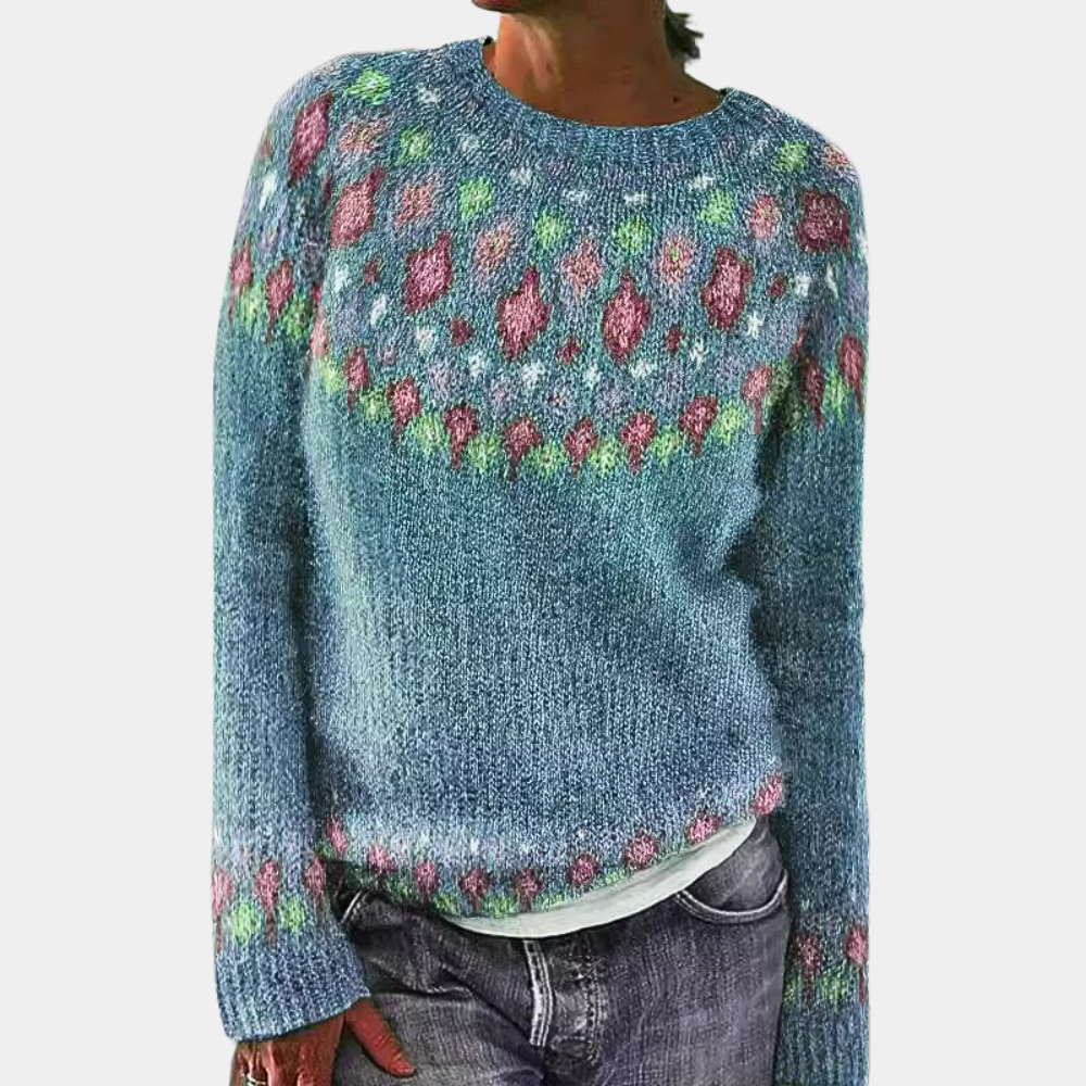 Amelia - Ciepły Damski Sweter z Wełny