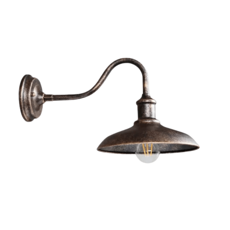 Elegancka lampa ścienna w retro designie
