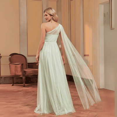 Vivano - Kornelia Jedno ramię sukienki na wesele