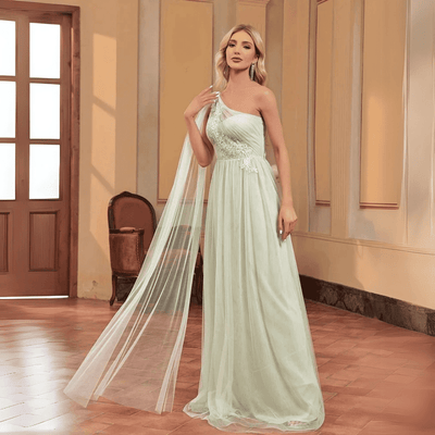 Vivano - Kornelia Jedno ramię sukienki na wesele