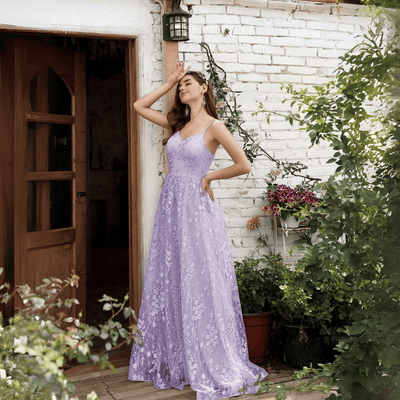 Vivano - Suzanne Elegancki szyfon sukienki na wesele