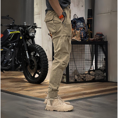 Andrzej™ - Spodnie Cargo Stretch z Spandexu