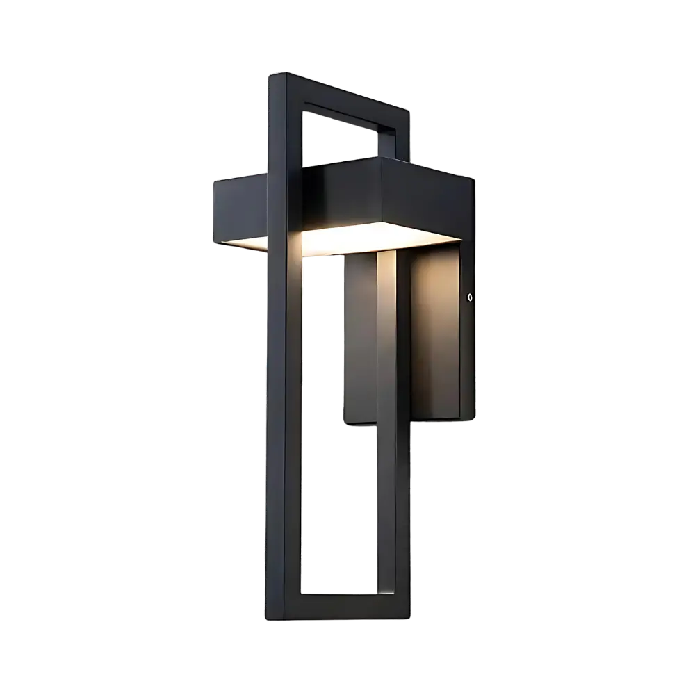 AuraBright – Nowoczesna Lampa Ścienna na Zewnątrz z Energooszczędnym LED