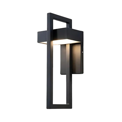 AuraBright – Nowoczesna Lampa Ścienna na Zewnątrz z Energooszczędnym LED
