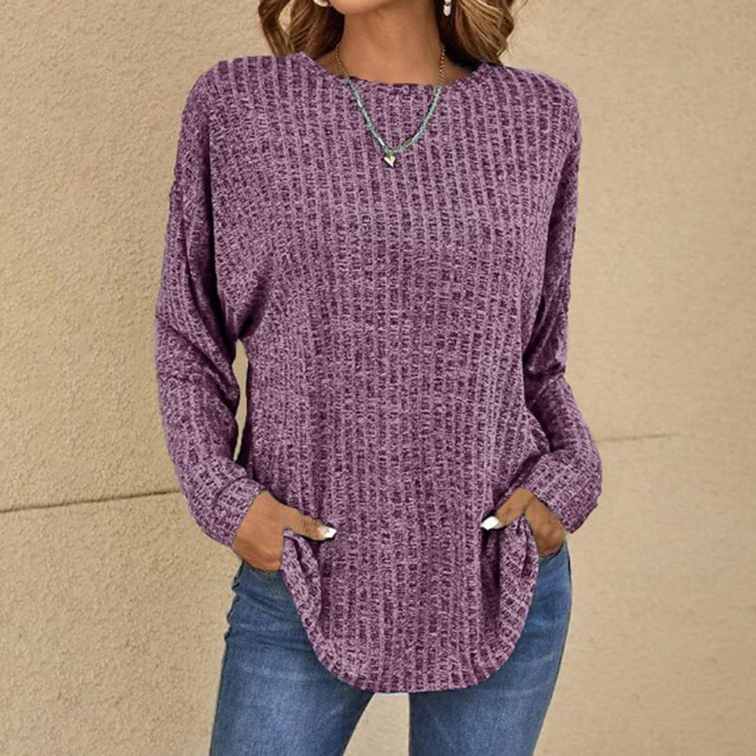 Aleksandra - Stylowy Damski Sweter z Eleganckim Akcentem