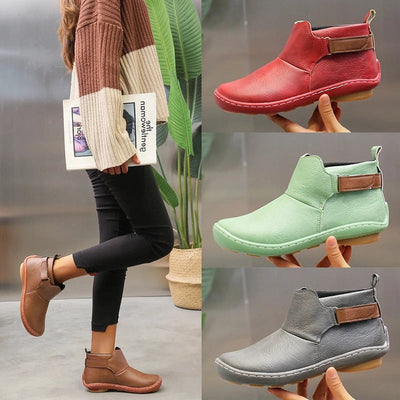 Mavie | Skórzane buty