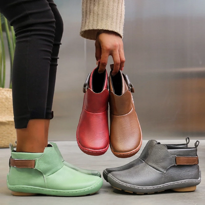 Mavie | Skórzane buty