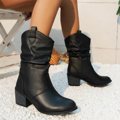 Damskie kowbojskie buty Saoirse w stylu western