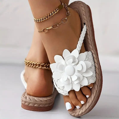 Bettie - 2025 Kapcie w stylu Boho w kwiaty