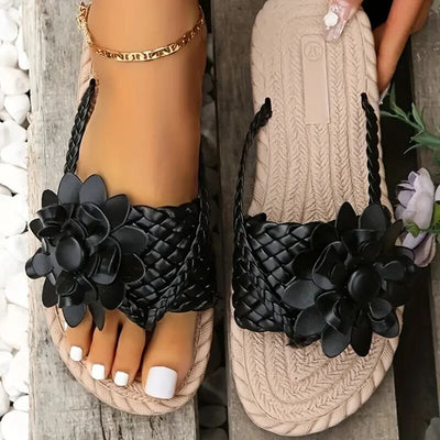 Bettie - 2025 Kapcie w stylu Boho w kwiaty