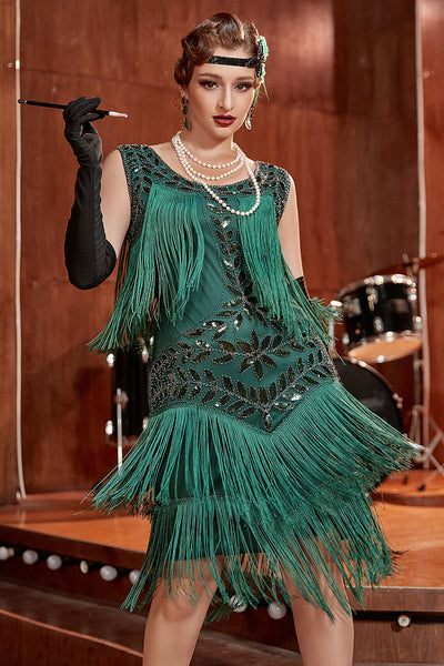 Julia - Sukienka charleston z cekinami i frędzlami damska	https://zoldesy.nl/products/byjules-charleston-jurk-met-pailletten-en-franjes
