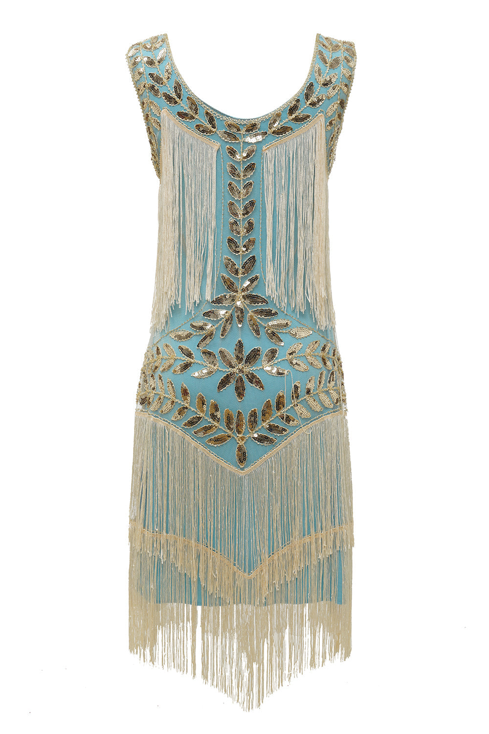 Julia - Sukienka charleston z cekinami i frędzlami damska	https://zoldesy.nl/products/byjules-charleston-jurk-met-pailletten-en-franjes