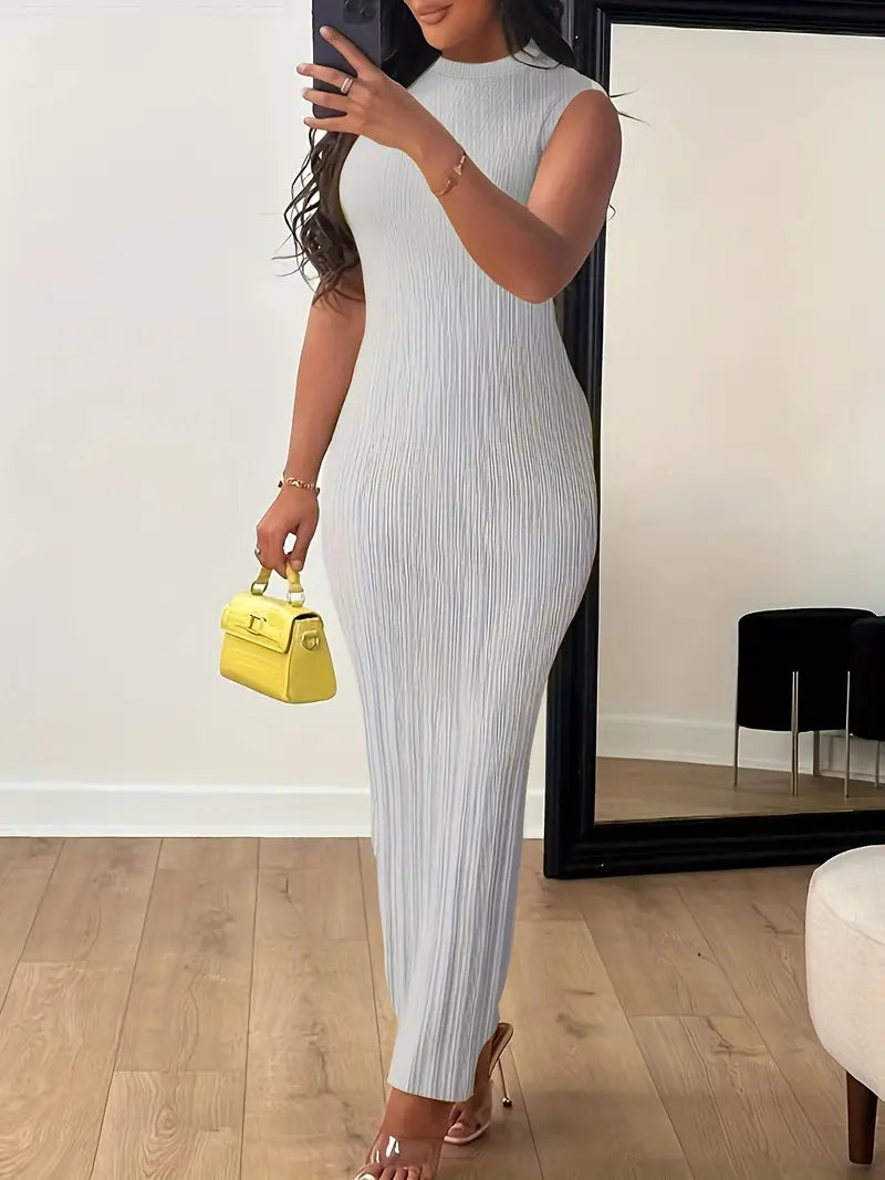 Elegancka kolorowa sukienka bodycon