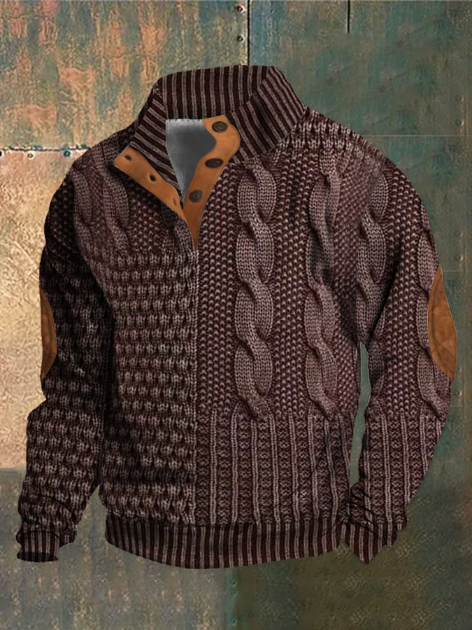Alvize™ - Elegancki sweter z guzikami zapewniający swobodny i wyrafinowany wygląd