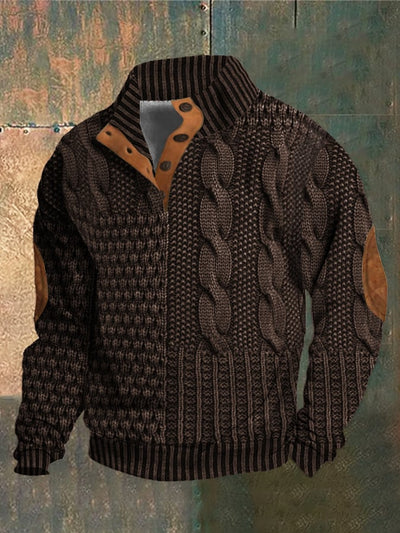 Alvize™ - Elegancki sweter z guzikami zapewniający swobodny i wyrafinowany wygląd
