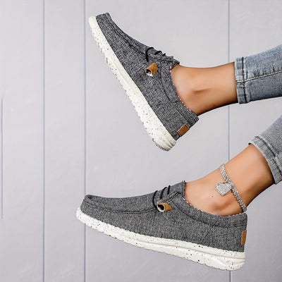 Letnie loafersy damskie - Lekkie buty wsuwane z miękką podeszwą