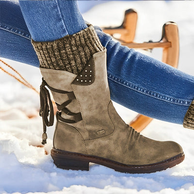 Amalia | Sznurowane buty zimowe