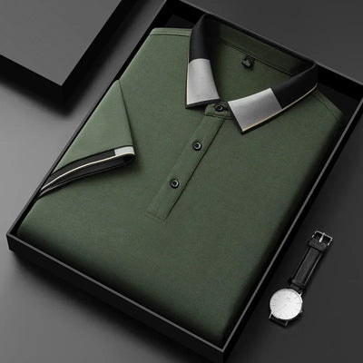 Bawełniana haftowana koszulka polo Premium Fabio™ - niezrównana elegancja i wygoda