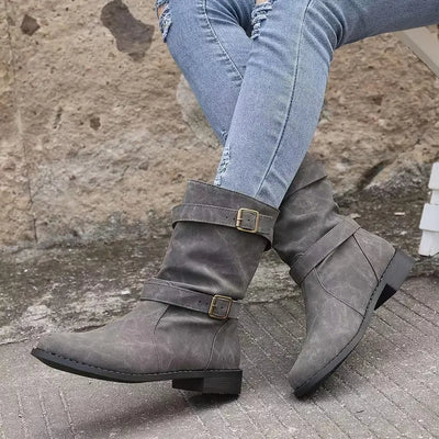 Lucy - Damskie buty western w stylu retro