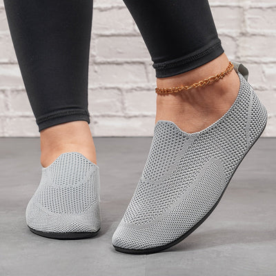 Damskie wsuwane loafersy - lekkie i wygodne buty letnie ze sztucznej skóry