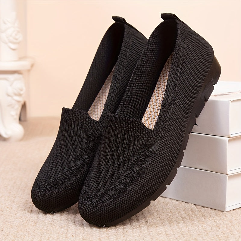 Damskie wsuwane mokasyny - lekkie i oddychające buty z siateczki