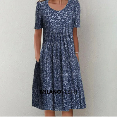 Elegancka i wyrafinowana bawełniana sukienka Alice