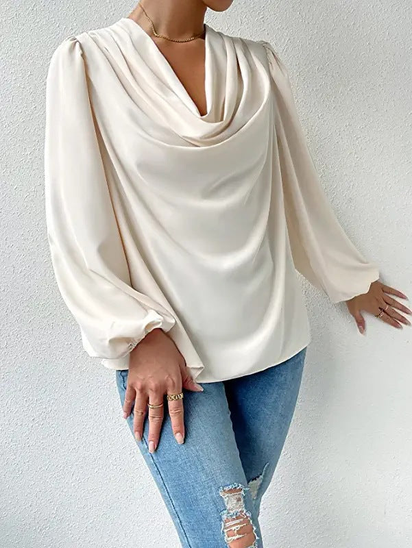 Samanthée™ - Elegante e Morbida Camicetta per un Look Raffinato