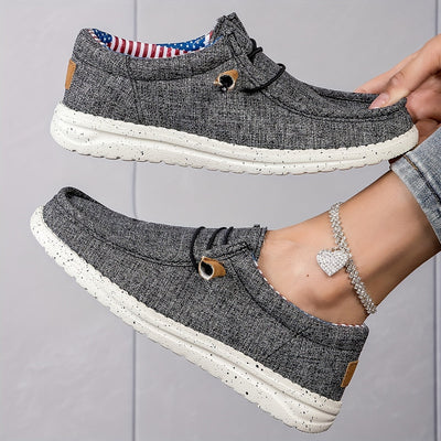 Letnie loafersy damskie - Lekkie buty wsuwane z miękką podeszwą
