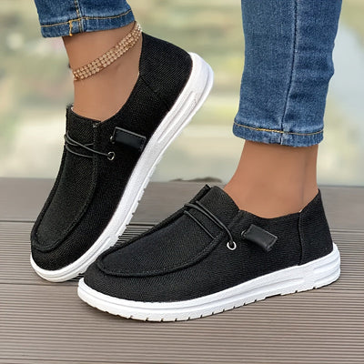 Letnie loafersy damskie - Lekkie wsuwane buty z frędzlami i wygodną podeszwą