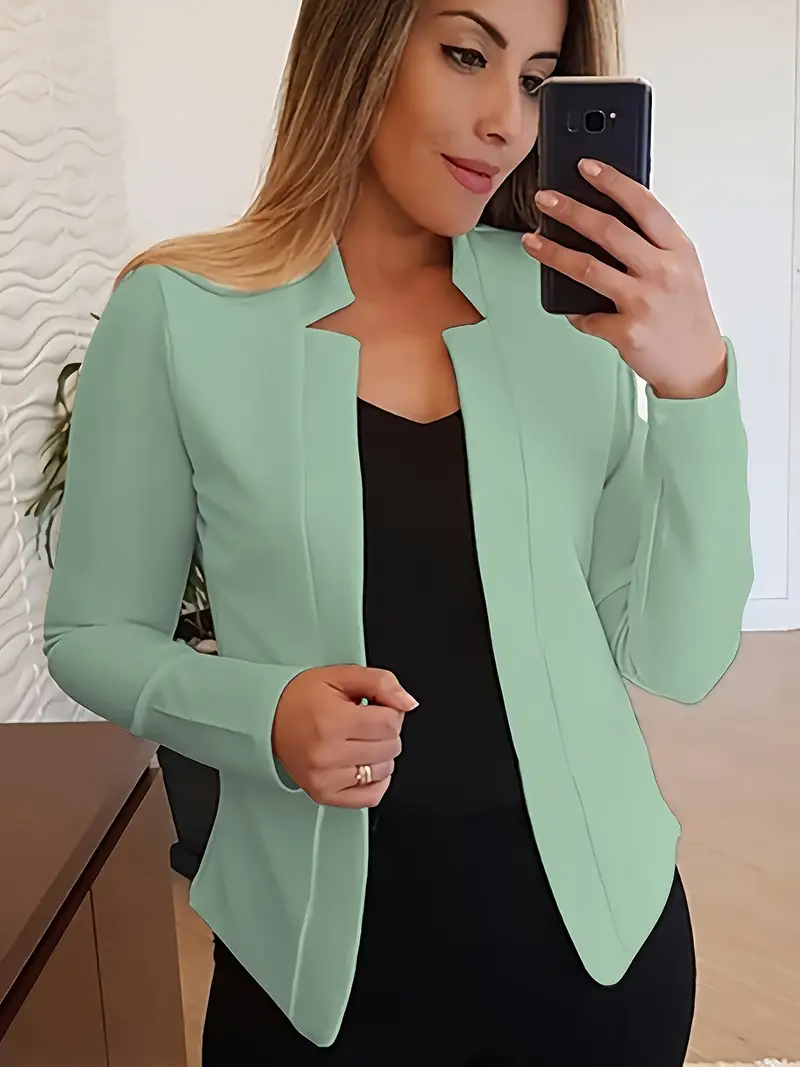 Angelina | Stylowy damski blazer z otwartym przodem