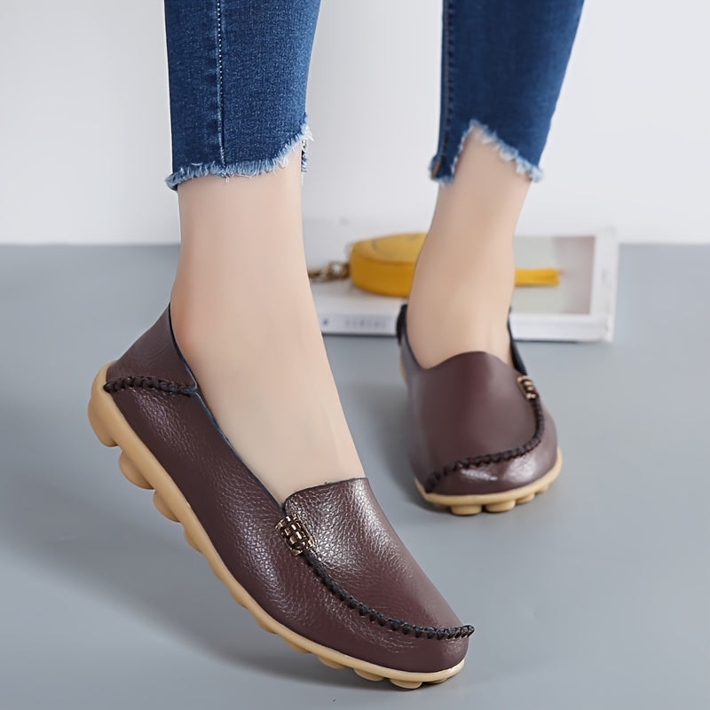 Damskie mokasyny - Lekkie mokasyny, wygodne buty Penny Loafers