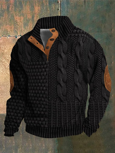 Alvize™ - Elegancki sweter z guzikami zapewniający swobodny i wyrafinowany wygląd