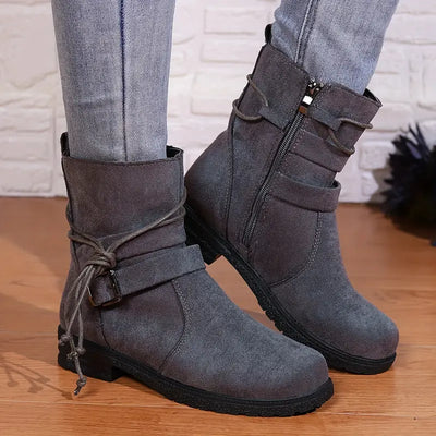 Kath - Damskie buty z okrągłym noskiem